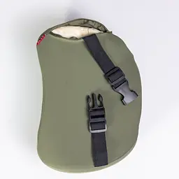 Подушка-підголовник Minimal для подорожей оливковий HP-56-24GR - мініатюра 4