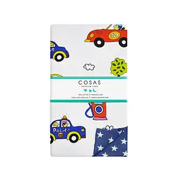 Підліткова постільна білизна з простирадлом на резинці CARS COSAS (4822052036693) - мініатюра 4