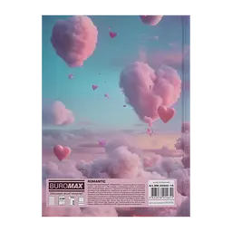 Щоденник недатований Buromax Romantic поліграфічний A5 336 сторінок блакитний (BM.20400-14) - мініатюра 2