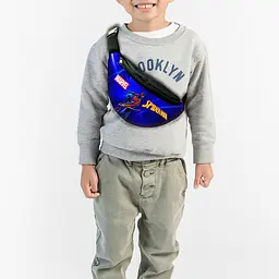 Набір дитячий Людина Павук «Spider-Man» рюкзак 36х27см сумка-бананка, кружка з принтом для хлопчика (01620) - мініатюра 3