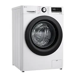 Пральна машина LG фронтальна 7 кг 1200 A+++ 48 см дисплей пара інвертор білий - мініатюра 2