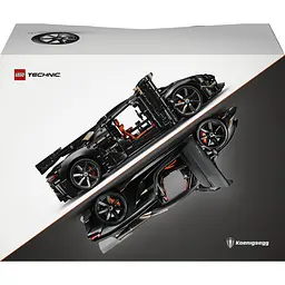 Конструктор LEGO Technic Koenigsegg Sadair's Spear Megacar 4104 ел. (42232) - мініатюра 3