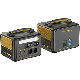Зарядна станція Vtoman Jump 600X (299 Вт/г) 600W LiFePo4 + Extra Battery LiFePo4 (640Вт/г)