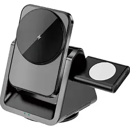 Бездротовий зарядний пристрій WiWU Wi-W018 3в1 Coolpad MagSafe [103910]