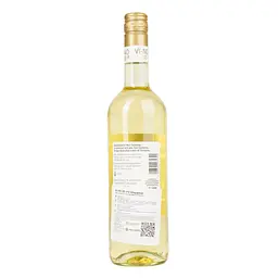 Вино Vi-No Ze-Ro Chardonnay, біле, напівсолодке, 0%, 0,75 л - мініатюра 4