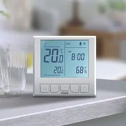 WiFi термостат для котла - терморегулятор з LCD дисплеєм POER PTC20 (100427) - мініатюра 3