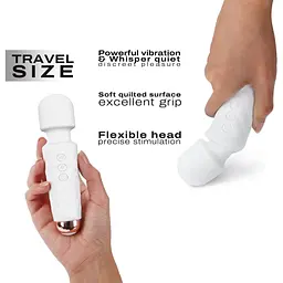 Мінівібромасажер Dorcel Wand Mini Wanderful White - мініатюра 3