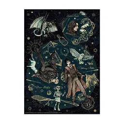 Пазл класичний "Harry Potter. Відданий. Легенда. Гордий" 200508, 500 елементів - мініатюра 4