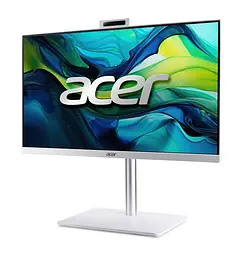 Acer Комп'ютер персональний моноблок Acer Aspire C24A-GRPL 23.8" FHD, Intel 5-120U, 16GB, F512GB, UMA, WiFi, без ОС, білий - мініатюра 3