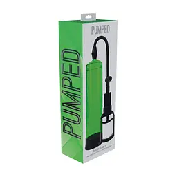 Помпа для пеніса Pumped Basic Pump 2 31 см (зелений) - мініатюра 3