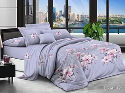 Комплект постільної білизни (BR-4112) Євро TAG tekstil pbe0036432