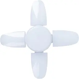Лампочка складна світлодіодна 4 лопаті E27 KK-202 • LED лампа Mini Fan Blade Bulb E27 KK-202 60W