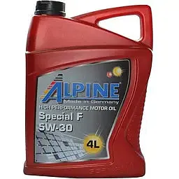 Олива моторна Alpine Special F 5W-30, 4 л (24845)