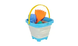 Набір для гри в піску 7 ел Baby Team (9511_блакитний) - мініатюра 4