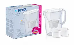 Фільтр-глечик Brita Style Essential Mxpro білий + 2 картриджа (1061033)