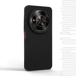 Чехол-накладка для смартфона ZTE Nubia Focus 5G, противоударный, силиконовый, термополиуретановый (TPU), с защитой камеры и корпуса, черный, защита всего корпуса, ArmorStandart (ARM78952) - мініатюра 2