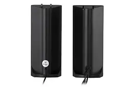 Акустична система 2E PCS203, 2.0, USB, Metal Black - мініатюра 7
