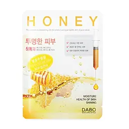 Маска тканинна для обличчя Dabo First Solution Mask Pack Horney з екстрактом меду