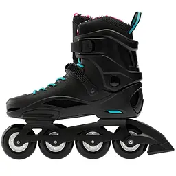 Жіночі ролики Rollerblade RB Cruiser Women 2023 250 Чорний-Бірюзовий - мініатюра 7
