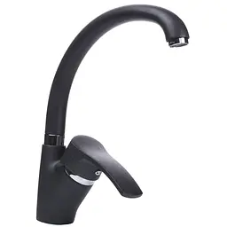 Змішувач для кухні Globus Lux GLQU-0203S-BIG-1-Onix Чорний - мініатюра 3