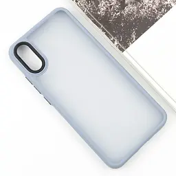 Чохол Epik TPU+PC Lyon Frosted для Xiaomi Redmi 9A Sierra Blue - мініатюра 2