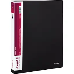 Дисплей-книга Axent А4 60 файлiв чорна (1060-01-A) - мініатюра 2