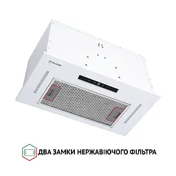 Витяжка повновбудована PERFELLI BIS 5653 WH 1000 LED - мініатюра 3