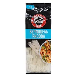 Макарони Hokkaido Club Вермішель рисова 150 г (4823025900201)