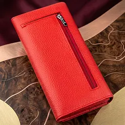 Дивовижний жіночий гаманець ST Leather 18858 червоний - мініатюра 3