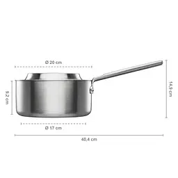 Ківш Fiskars Norden 2,5 л без покриття (1067638) - мініатюра 4
