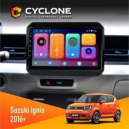 Штатна магнітола Suzuki Ignis 2016+ Cyclone C9-001 2x32 CPL Cyclone (НФ-00004013)
