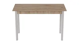 Стіл кухонний Ferrum-decor Маріо 75x120x70 Білий ДСП Сан-Марино 16мм (FRD-105662) - мініатюра 4