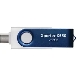 Флеш-накопичувач Patriot USB 3.2 Gen 1 Xporter X550 256GB Type-A+C