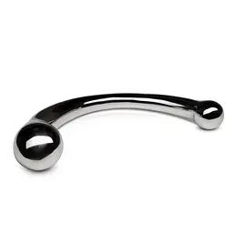 Металевий ділдо Sinner Gear Unbendable The Curvey G-Spot Metal Dildo, 27х2.5 см - мініатюра 2