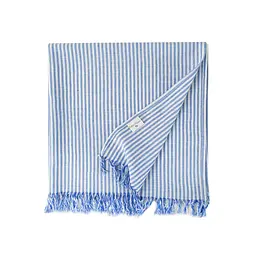 Рушник Lotus Home Pestemal - Argosa stripe 85x175 blue синій - мініатюра 2
