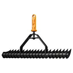 Граблі-аератор фрезеруючі для вичісування газонів Fiskars OneClick 36 см (1080679) - мініатюра 2