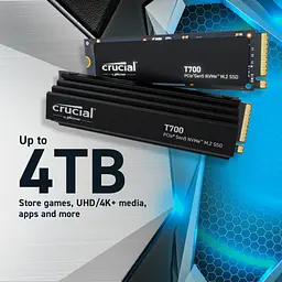 Накопичувач SSD M.2 2280 4TB T700 Micron (CT4000T700SSD3) - мініатюра 2