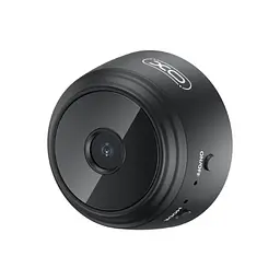 Вулична камера відеоспостереження XO CR12 mini Wireless WiFi Camera 0.3 Megapixel (480P w/stand) Чорна