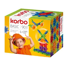 Набір для творчого конструювання Korbo Basic 90 деталей (65908)