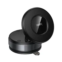 Автотримач Hoco H86 Dragon manual suction cup magnetic holderuniversal чорний сірий - мініатюра 2
