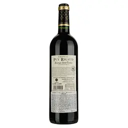 Вино Chateau Puy Rigaud AOP Montagne Saint-Emilion червоне сухе 11-14.5% 0.75 л - мініатюра 2