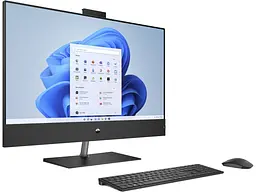Комп'ютер персональний моноблок HP Pavilion 31.5' UHD IPS Intel i5-13400T 16GB F1TB NVD3050WiFi кл+м DOS чорний (A45E6EA) - мініатюра 2