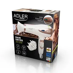Фен Adler AD 2248W White - мініатюра 9