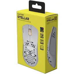 Мишка Hator Stellar Wireless/Bluetooth/USB White (HTM651) - мініатюра 6
