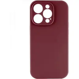 Чохол Silicone Case із захистом камери Full Apple iPhone 14 Pro Max Rose Red