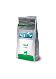 Сухий лікувальний корм для котів Farmina Vet Life Renal дієт. харчування, для підтримки функції нирок, 400 г