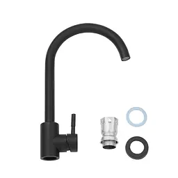 Змішувач для кухні Agua Acero-INOX035NM CV023289 Чорний матовий - мініатюра 9
