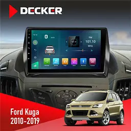 Штатна магнітола Ford Kuga 2013-2019 Decker D9-009 4x64, DSP, 4G, 2k Decker (НФ-00008181)