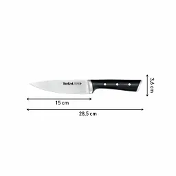 Кухонний ніж Tefal Ice Force, 15см, нержавіюча сталь, пластик (K2320324) - мініатюра 3