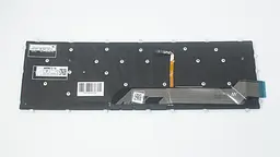 Клавіатура для ноутбука DELL (Inspiron: 7566, 7567) rus, black, без фрейма, підсвічування клавіш
